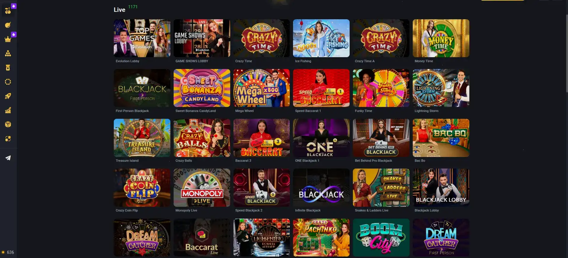 мобильная версия Lex casino со слотами